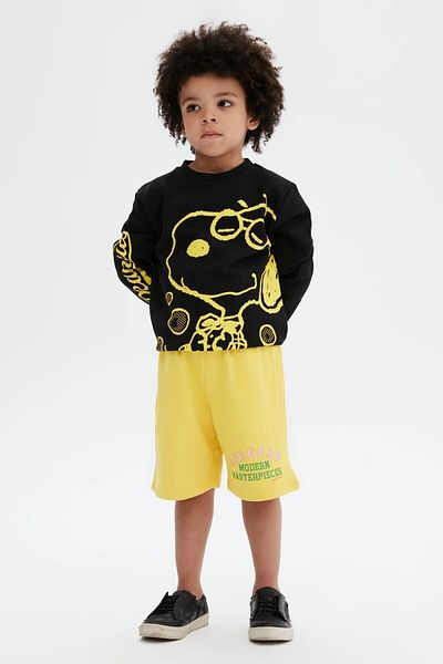 Iceberg Bg Store Boy's Yellow Shorts 23ssıbf3111