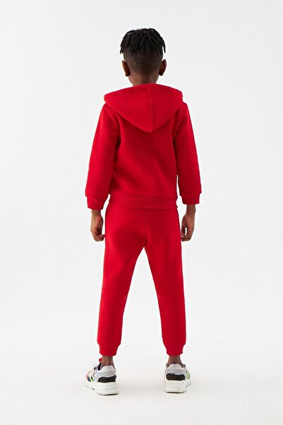 Nebbati Bg Store Boy's Red Tracksuit Top 22Fw0Nb3412