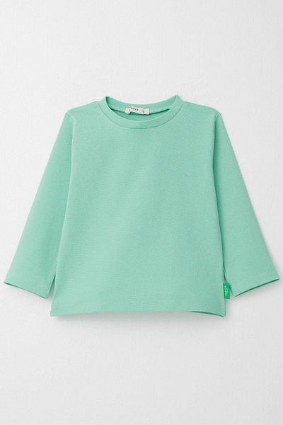 Breeze Boy's Long Sleeve T-Shirt Basic 1-4 Years, Water Green