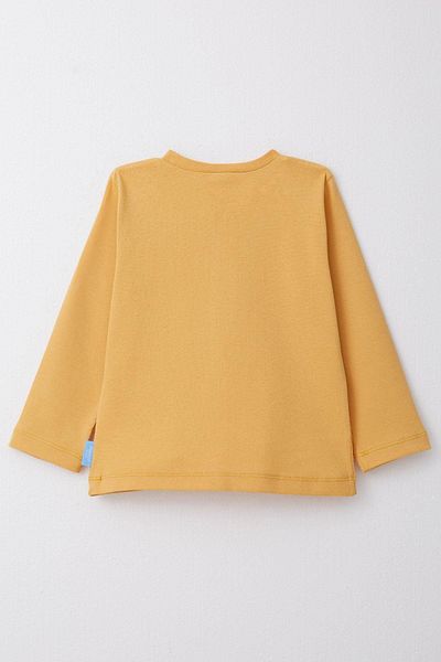 Breeze 1-4 Years Old Boy Long Sleeve T-Shirt - Mustard Yellow