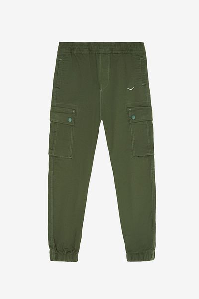 SWATSKY BG Store Boy's Green Trousers 23PFWSW5210