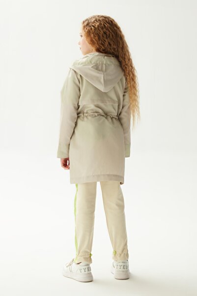 FRACOMINA Bg Store Girls Beige Αδιάβροχο