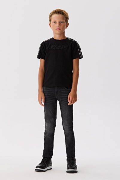 Guess BG Store Erkek Çocuk Siyah T-Shirt