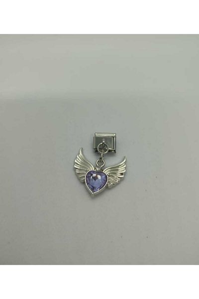 HKN AVM ACCESSORİES Italian Bracelet Charm - Stainless Steel