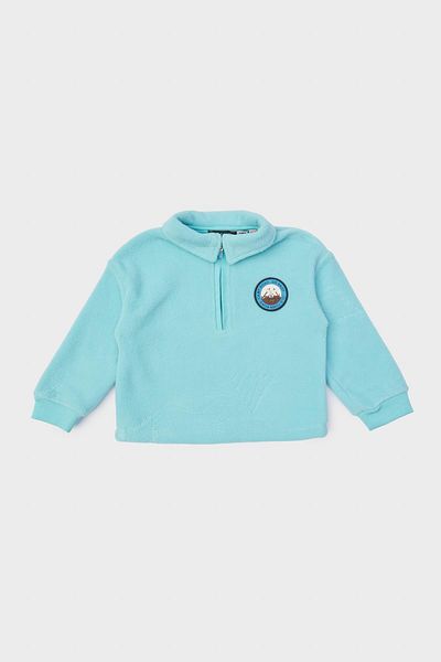 GB Baby BG Store Baby Boy Blue Sweatshirt 23FW1BG1426