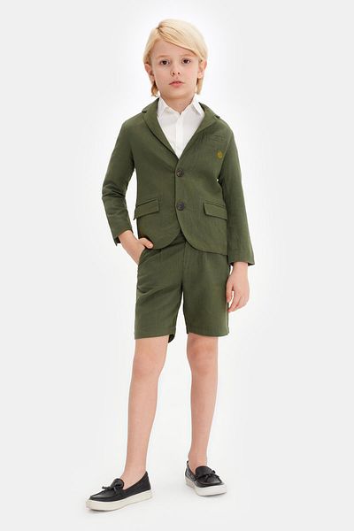 Nebbati Μπουφάν Bg Store Boy Khaki 23ss0nb3705