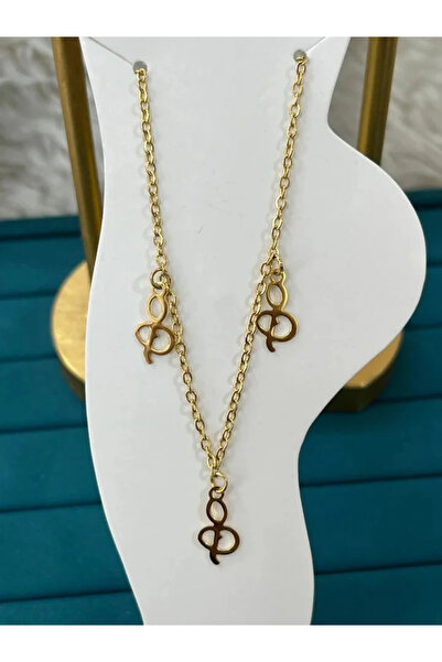 YASİN TOPÇU خلخال ذهبي من الفولاذ