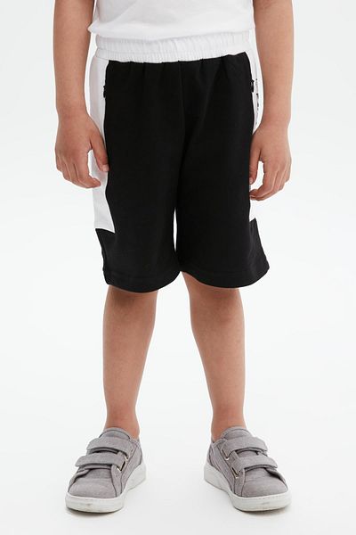 Bikkembergs Черни къси панталони Bg Store Boy 23ss0bk1548