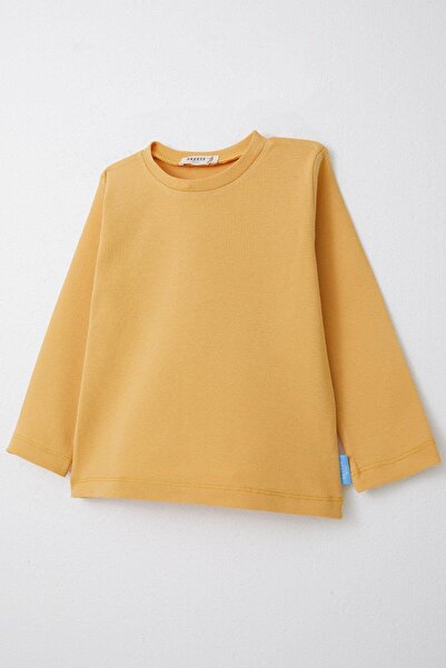 Breeze 1-4 Years Old Boy Long Sleeve T-Shirt - Mustard Yellow