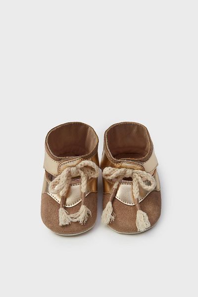 GB Baby BG Store Baby Girl Patterned Booties