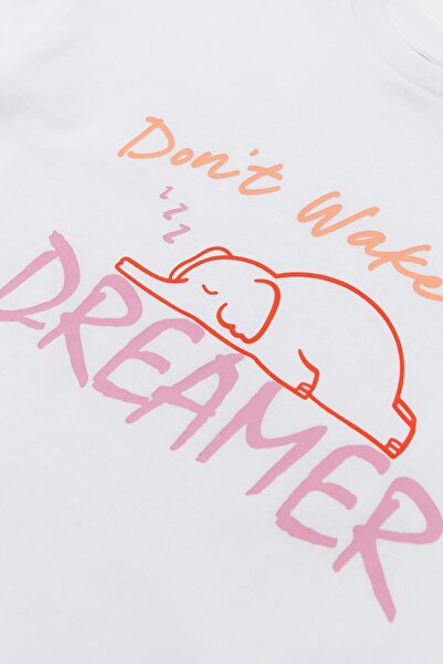 Tyess Bg Store Girl's White Pajama Set Ns23sst4804