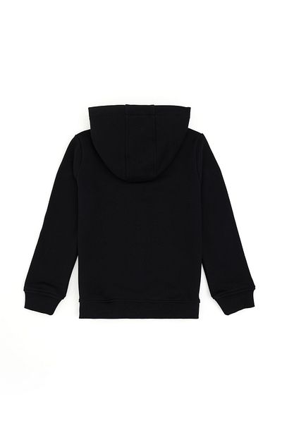 U.S. Polo Assn. Черен базов суичър с цип за момче 50293536 -Vr046