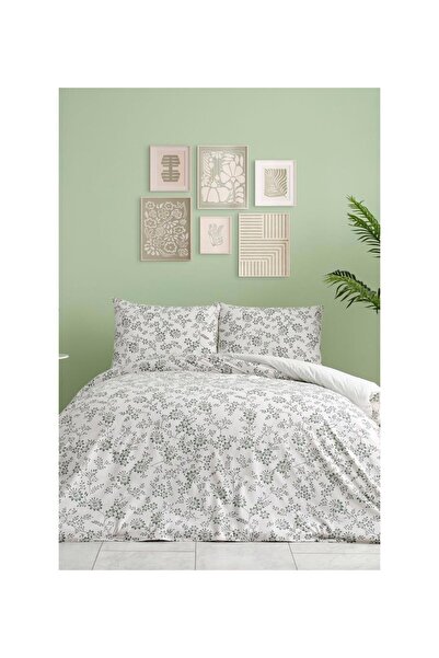 Doqu Home Easy Cotton Comforter Set Belinda Tek Kişilik - Beyaz