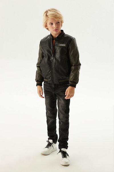Iceberg BG Store Boy's Black Coat