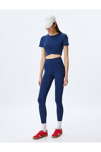 Koton Jambiere sport slim fit cu talie înaltă