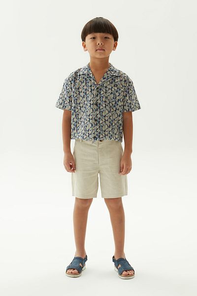 Nebbati Bg Store Boy's Beige σορτς