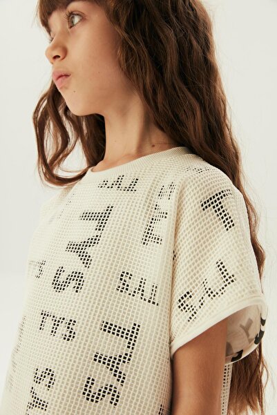 Tyess Bg Store Girls White Dress