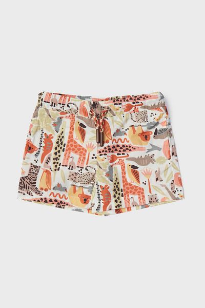 Layette BG Store Baby Boy Patterned Shorts