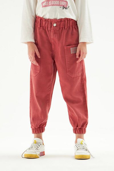 Tyess Bg Store Girl's Pink Pants 22Fw1Tj4232