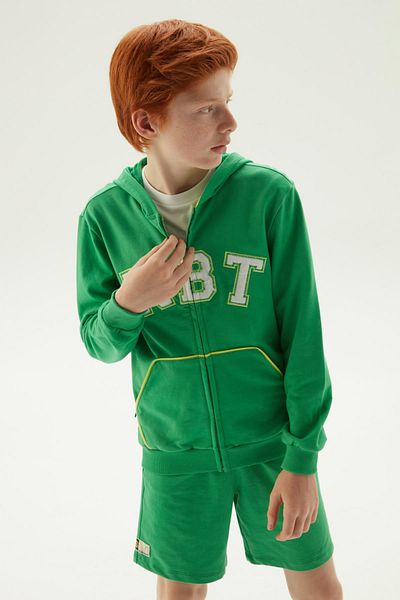 Nebbati Bg Store Зелено горнище за момче