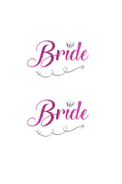 New Obsessions Tektaş Bride Geçici Dövme- 2 ADET