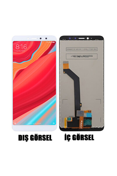 Teknonet Xiaomi Redmi S2 Uyumlu Lcd Dokunmatik Ekran - Beyaz