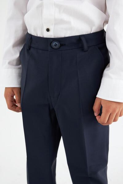 Nebbati Bg Store Boy's Navy Blue Trousers Ns23Ssn3213