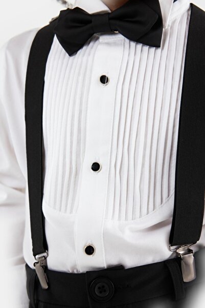 Nebbati Bg Store Boy's White Shirt Ns23Ssn3605