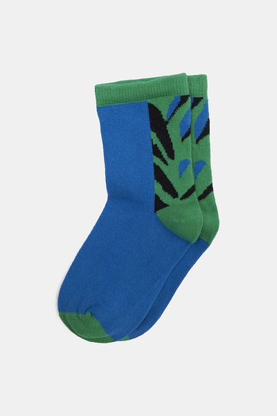 Nebbati Bg Store Grüne Socken für Jungen 23ss0nb3034