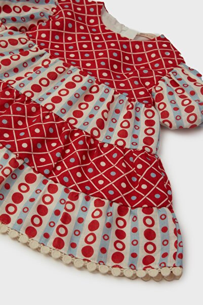 GB Baby BG Store Kız Bebek Desenli Elbise