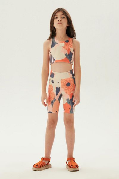 Tyess Bg Store Girl's Patterned Athlete