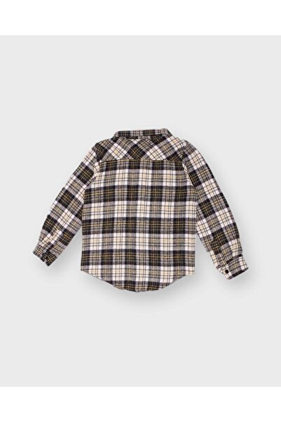 rg kidsstore Унісекс Зимова сорочка для хлопчиків - Картопляний дизайн