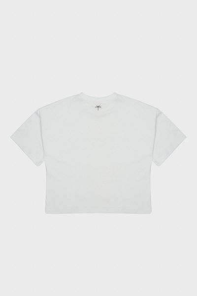 Tyess Bg Store Girl's White T-shirt 23pfwtj4504