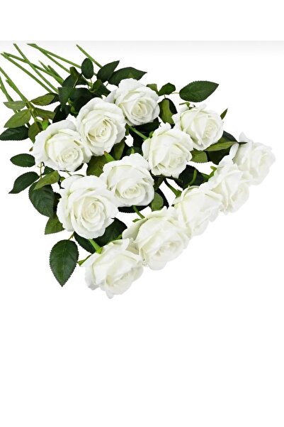 ŞA-DAL STORE Yapay Kadife 10lu Gül Dalı