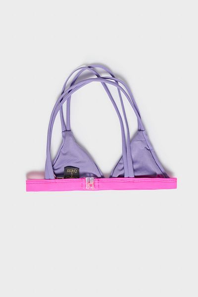 Tyess Bg Store Girl's Lilac Bikini Top