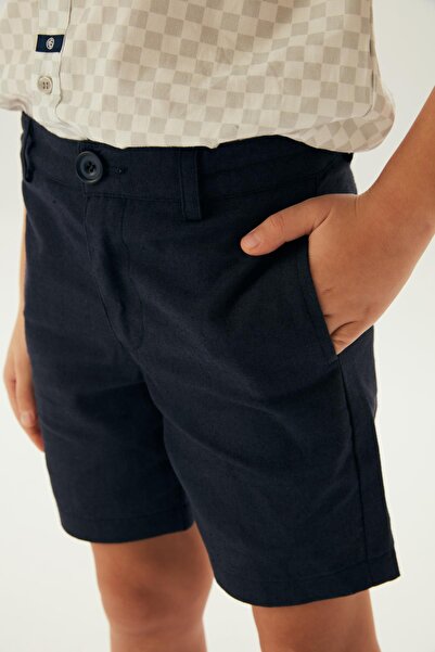 Nebbati BG Store Boys' Navy Blue Shorts
