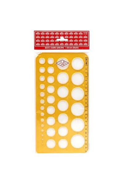 HATAS 1-36mm Large Circle Template - 02272