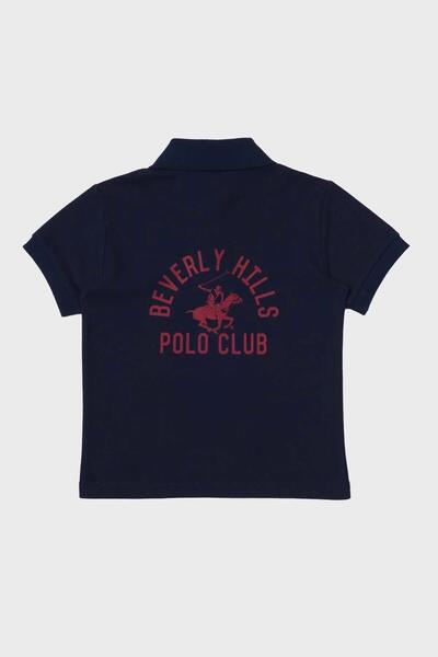 Beverly Hills Polo Club Bg Store Erkek Çocuk Lacivert T-shirt 23ss2bhb501