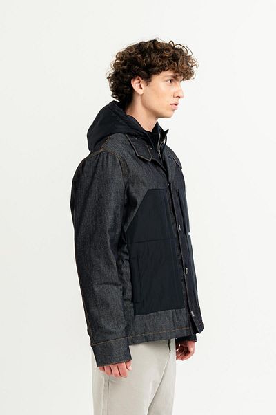 GMG FIRENZE Fırenze Indigo Men's Coat - Gmg Gu23Mfw05015
