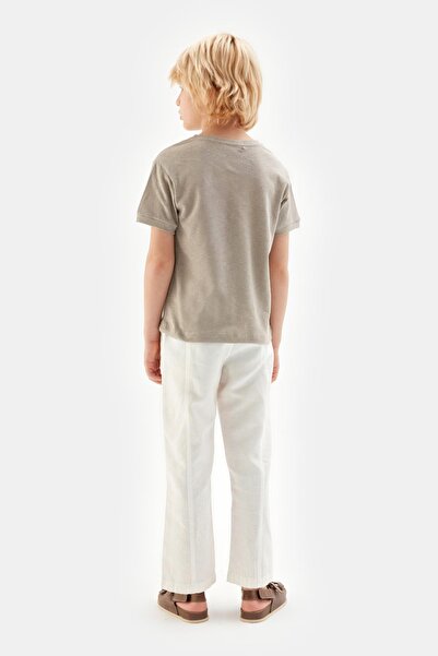 Nebbati Bg Store Boy Beige Tshirt 23Ss2Nb3544