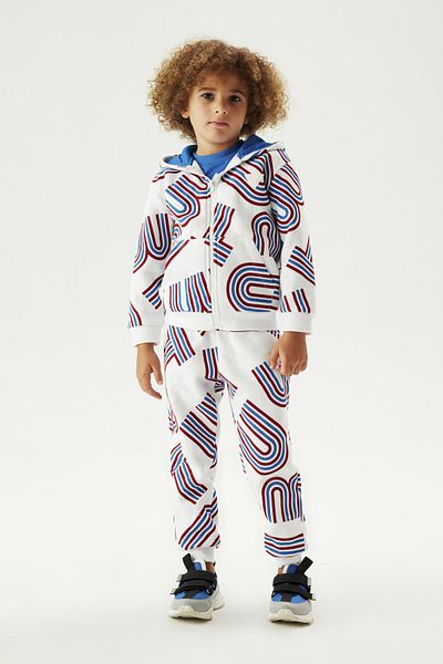 Nebbati Bg Store Boys' Patterned Tracksuit Top 23Fw0Nb3428