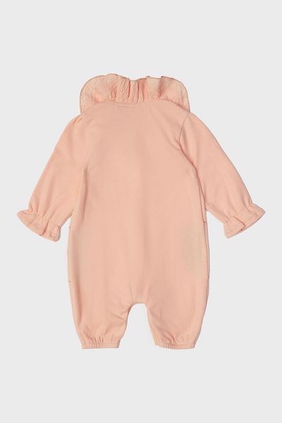 Layette BG Store Baby Girl Salmon Jumpsuit