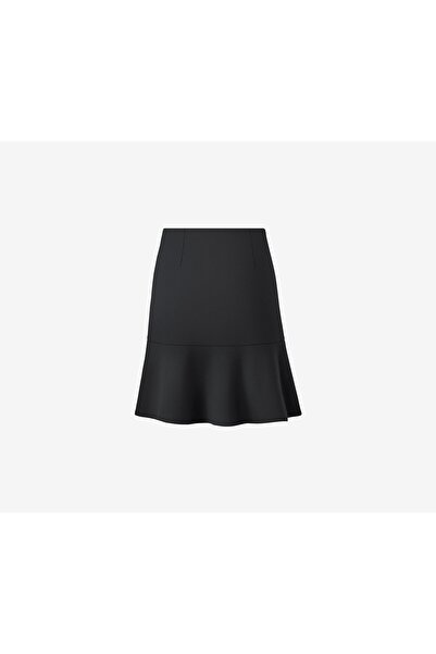 Tchibo Women Plain Midi Skirt, Black