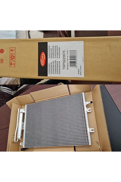 DELPHİ CLIO III Air Conditioner Radiator - 1.5 DCI, TSP0225675,8200688392 GOLD