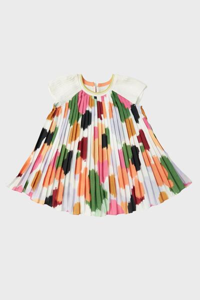 Lia Lea Bg Store Girls Patterned Dress