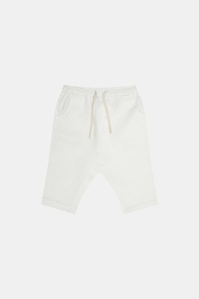 GB Baby Bg Store Baby Boy White Pants 23Ss2Bg1228