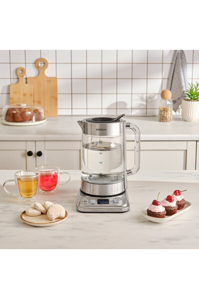 Karaca Kromda X Refika Teezubereiter XL – Büyük Kapazität ile Daha Zarif Edelstahl-Teeautomat, Ide