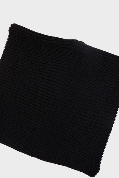 Nebbati BG Store Boys' Black Neck Collar 23FW1NB3030