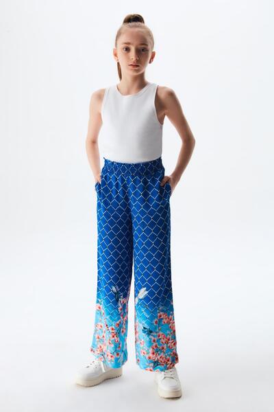 SWATSKY Bg Store Girl's Blue Trousers 23Ss0Sw6225