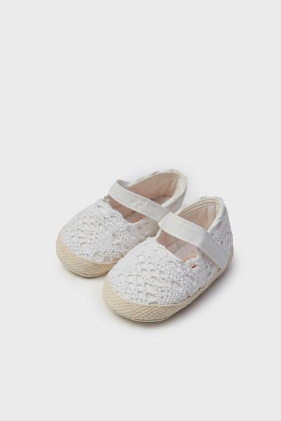 GB Baby Bg Store Baby Girl White Booties